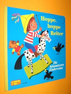 Seller image for Hopp, Hoppe Reiter. Die bekanntesten Kinderreime for sale by Antiquariat Tintentraum