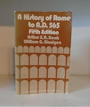 Bild des Verkufers fr A History of Rome to A.D.565 zum Verkauf von BRIMSTONES