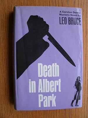 Imagen del vendedor de Death in Albert Park a la venta por Scene of the Crime, ABAC, IOBA