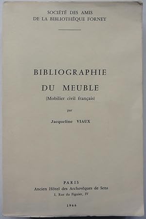 Bibliographie du meuble (Mobilier civil francais)