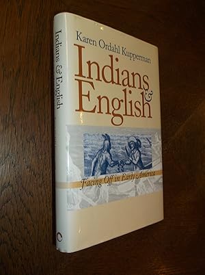 Indians and English Facing Off in Early America