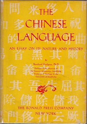 the chinese language an essay on its nature and history