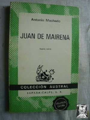 Seller image for JUAN DE MAIRENA for sale by Librera Maestro Gozalbo
