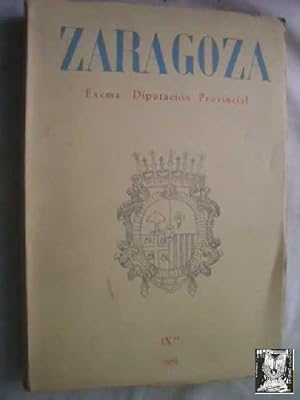Seller image for ZARAGOZA. N IX, 1959 for sale by Librera Maestro Gozalbo