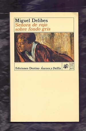 Seller image for SEORA DE ROJO SOBRE FONDO GRIS for sale by Libreria 7 Soles