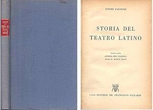 Storia Del Teatro Latino (Estratto Dalla "Storia Del teator" Diretta Da Mario Praz")