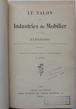 Le Salon des Industries du Mobilier, Troisième et Quatrième volumes