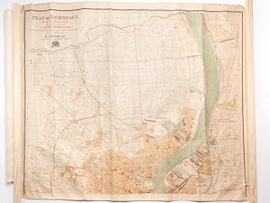 Plan de Bordeaux et de sa Banlieue dressé à l'échelle de 1/10.000e par Louis Longueville. (Comple...