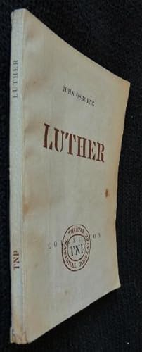 Bild des Verkufers fr Luther zum Verkauf von Abraxas-libris