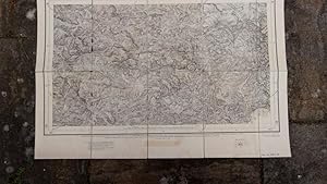 United Provinces, India. Parts of District Almora Folding Map No 256