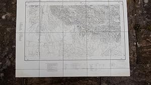 United Provinces, India. Parts of Districts Naini Tal & Almora. Folding Map No 53 O/12 & 16 (Old ...