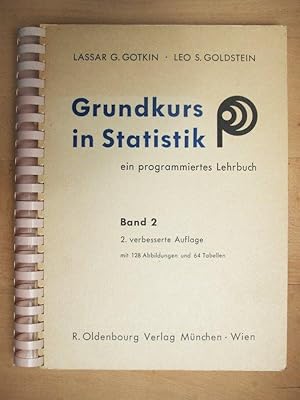 Seller image for Grundkurs in Statistik - Ein programmiertes Lehrbuch - Band 2 for sale by Versandantiquariat Manuel Weiner