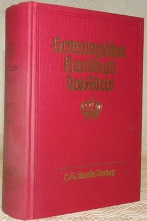 Bild des Verkufers fr Genealogisches Handbuch der Grflichen Huser. Frstliche Huser. Band VI.Genealogisches Handbuch der Adels. Band 25 der Gesamtreihe, zum Verkauf von Bouquinerie du Varis