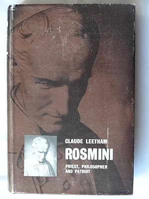 ROSMINI Priest, Philosopher and Patriot