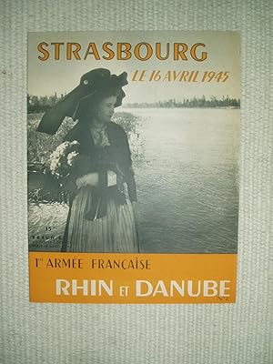 Image du vendeur pour Strasbourg le 16 avril 1945 mis en vente par Expatriate Bookshop of Denmark