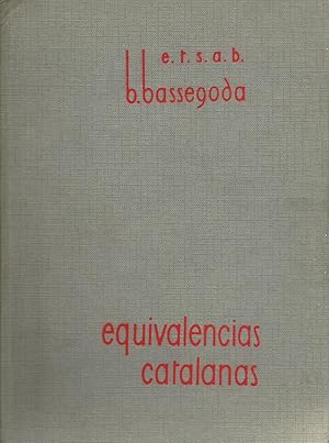 Bild des Verkufers fr Equivalencias catalanas en el lxico de la construccin zum Verkauf von Libros Sargantana