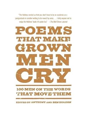 Seller image for Poems That Make Grown Men Cry (Paperback) for sale by Grand Eagle Retail