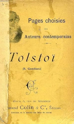 Immagine del venditore per PAGES CHOISIES DES AUTEURS CONTEMPORAINS, TOLSTO venduto da Le-Livre