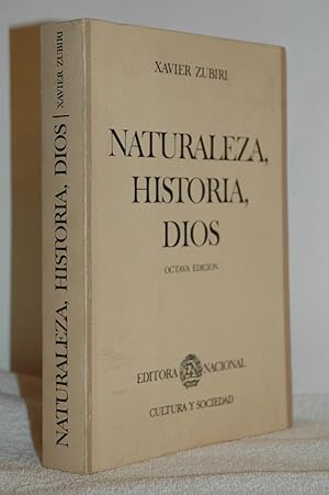Imagen del vendedor de Naturaleza, Historia, Dios a la venta por Los libros del Abuelo