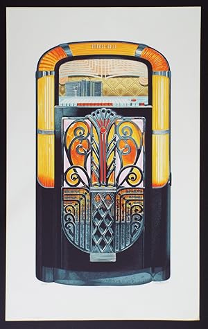 Rock-Ola 1426 (Limited Edition Serigraph Print, Jukebox)