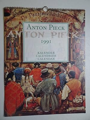 Image du vendeur pour Anton Pieck kalender/calendrier/calendar 1991. mis en vente par Antiquariaat De Boekenbeurs