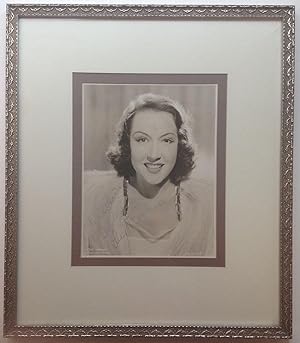 Framed Inscribed Vintage Photograph