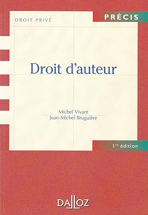 Seller image for Droit d'auteur for sale by Pare Yannick