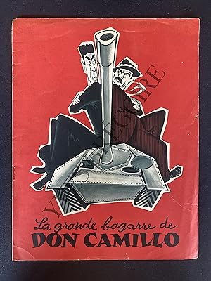 LA GRANDE BAGARRE DE DON CAMILLO-FILM DE CARMINE GALLONE-1955-MATERIEL PUBLICITAIRE