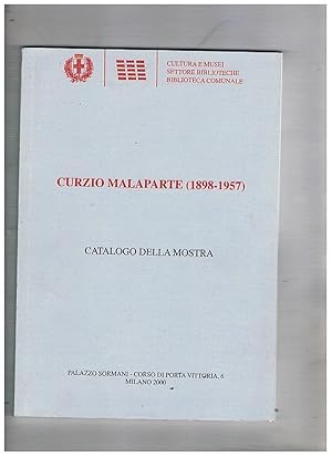 Immagine del venditore per Curzio Malaparte (1898-1957). Catalogo della mostra fatta a Milano nel 2000. venduto da Libreria Gull