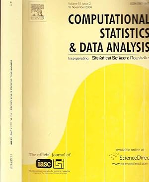 Computational Statistics & Data Analysis : Incorporating Statistical Software Newsletter. (= Volu...