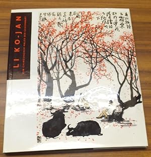 Seller image for Li Ko-Jan - Ein chinesischer Maler der Gegenwart. for sale by Antiquariat Carl Wegner