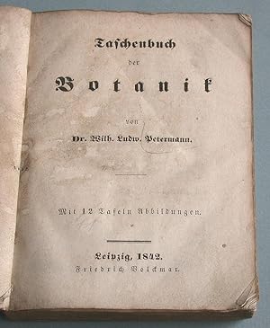 Imagen del vendedor de Taschenbuch der Botanik. a la venta por Antiquariat Lycaste