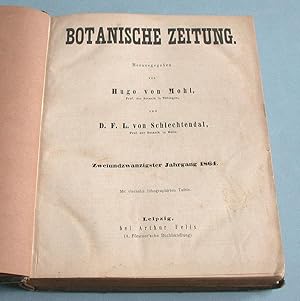 Bild des Verkufers fr Botanische Zeitung. 22. Jahrgang 1864. zum Verkauf von Antiquariat Lycaste