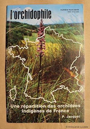 Une repartition des orchidees indigenes de France.