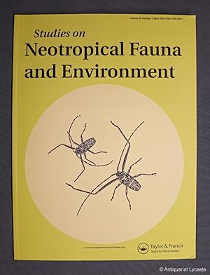 Image du vendeur pour Studies on Neotropical Fauna and Environment. mis en vente par Antiquariat Lycaste