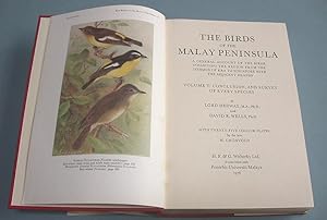 Image du vendeur pour The Birds of the Malay Peninsula. Volume V: Conclusion, and survey of every species. mis en vente par Antiquariat Lycaste