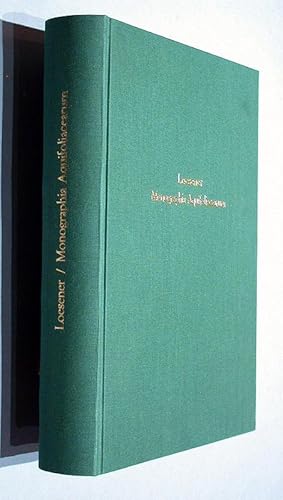 Imagen del vendedor de Monographia Aquifoliacearum. 2 Teile in einem Band (komplett). a la venta por Antiquariat Lycaste