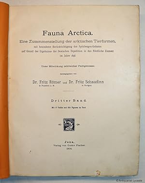 Fauna Arctica. Band 3
