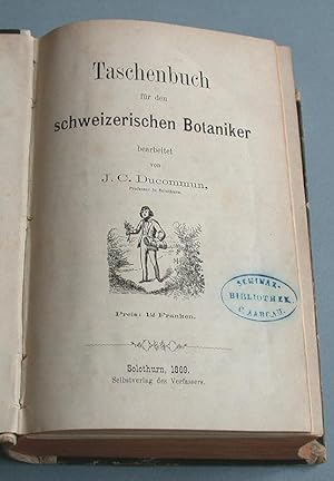 Imagen del vendedor de Taschenbuch fr den schweizerischen Botaniker. a la venta por Antiquariat Lycaste