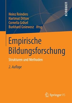 Bild des Verkufers fr Empirische Bildungsforschung : Strukturen und Methoden zum Verkauf von AHA-BUCH GmbH