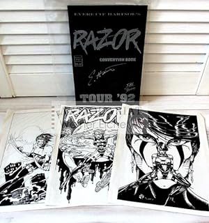 Everette Hartsoe s Razor - Convention Book Tour 1992 - limited Edition - signed by Everette Hartsoe.