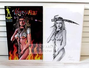 VampFire - Demon Key - Part One - with a signed print.