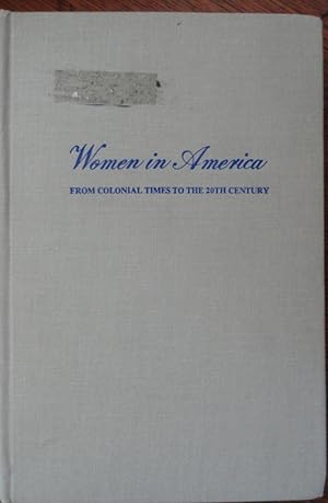 Bild des Verkufers fr Women In America From Colonial Times To The 20Th Century: Biography Of Frances Slocum , The Lost Sister Of Wyoming zum Verkauf von Alan Newby