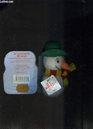 Seller image for LE BONHOMME DE NEIGE- MON LIVRE PELUCHE DE NOEL for sale by Le-Livre