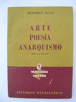 ARTE, POESIA, ANARQUISMO. Segunda edición.