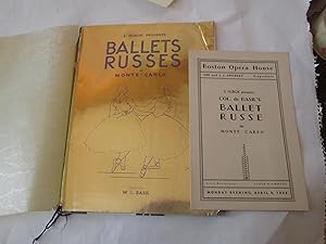 S.HUROK PRESENTS BALLETS RUSSES DE MONTE CARLO 1934 (with ephemera)