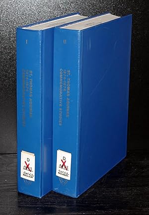 St. Thomas Aquinas 1274-1974 Commemorative Studies. Foreword by Etienne Gilson. 2 Volumes. Edited...