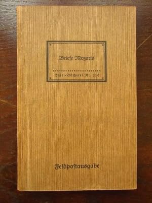 Seller image for Briefe Mozarts. Insel-Bücherei Nr. 516 Feldpostausgabe for sale by Rudi Euchler Buchhandlung & Antiquariat
