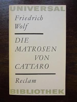 Seller image for Die Matrosen von Cattaro for sale by Rudi Euchler Buchhandlung & Antiquariat