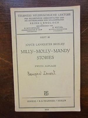 Seller image for Milly - Molly - Mandy Stories. Teubners Neusprachliche Lektüre Reihe I: Englisch Heft 68 for sale by Rudi Euchler Buchhandlung & Antiquariat